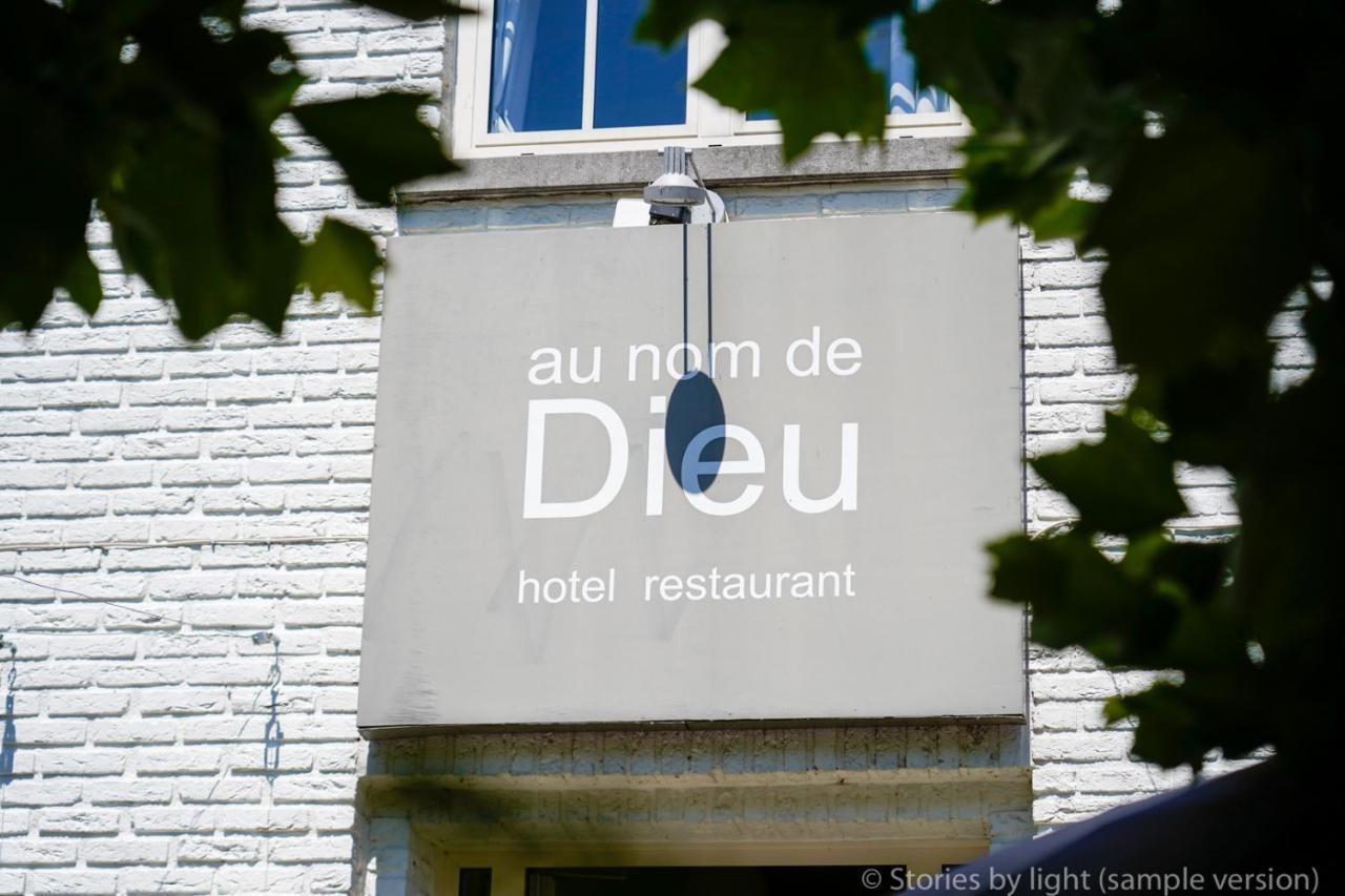 Hotel Au Nom De Dieu Dilsen-Stokkem Exterior photo